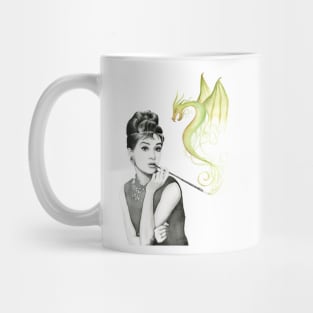 Audrey and Dragon Mug